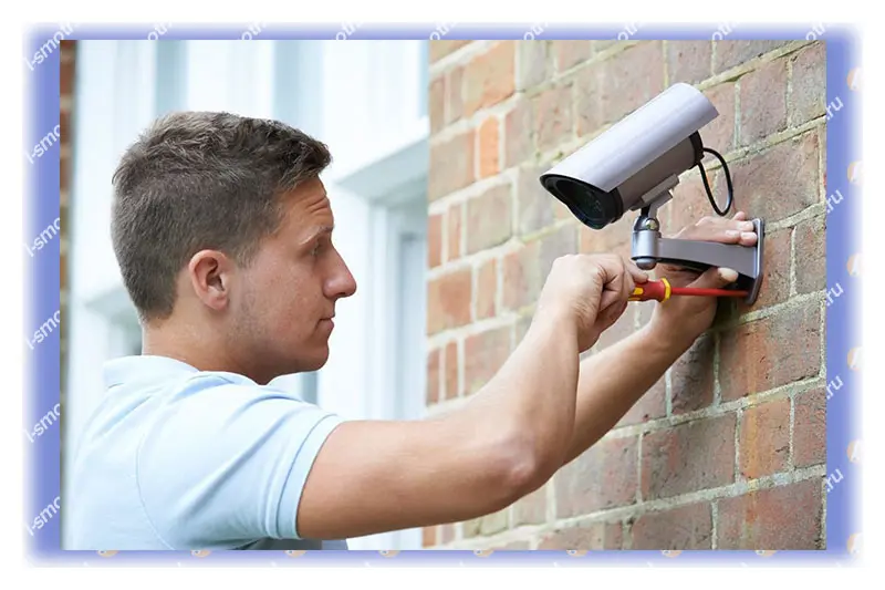 монтаж систем видеонаблюдения