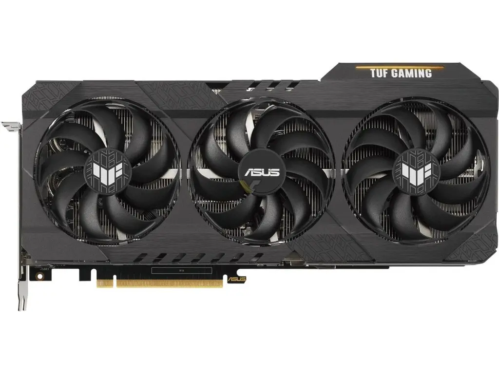 Видеокарта ASUS TUF Gaming RTX 3090, вид спереди