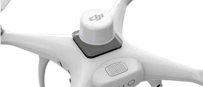Верхняя часть корпуса DJI Phantom 4 RTK с модулем RTK