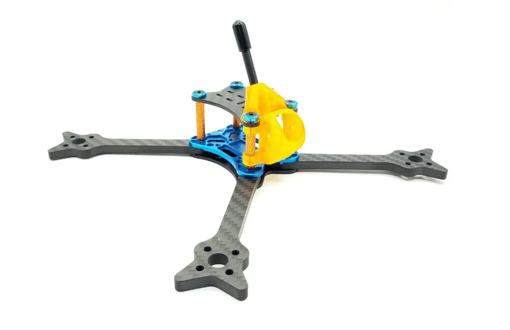 Рама HyperLite F3LX True-X с жёлтой деталью