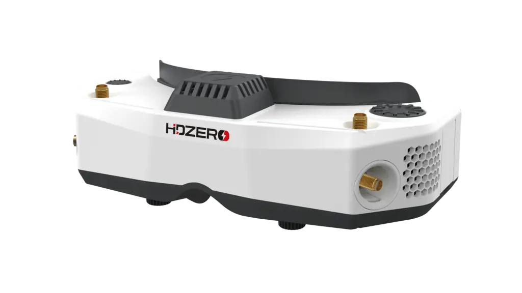 FPV-очки HD Zero на чёрном фоне
