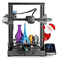 3D-принтер Creality Ender 3 V2 с распечатанными фигурками