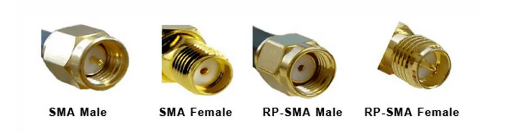 Антенные разъёмы SMA, RP-SMA и MMCX