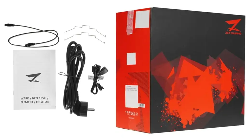 Комплектация ZET Gaming WARD H190 