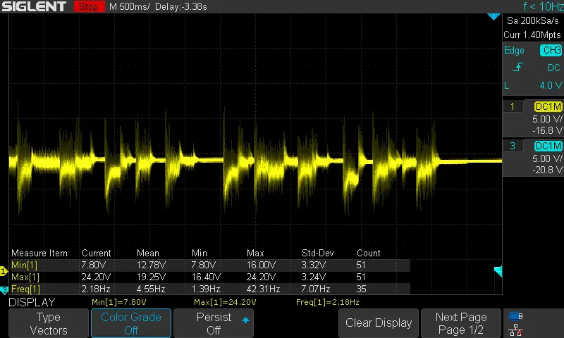 Устранение шума видео FPV