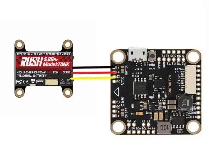 Устранение шума видео FPV