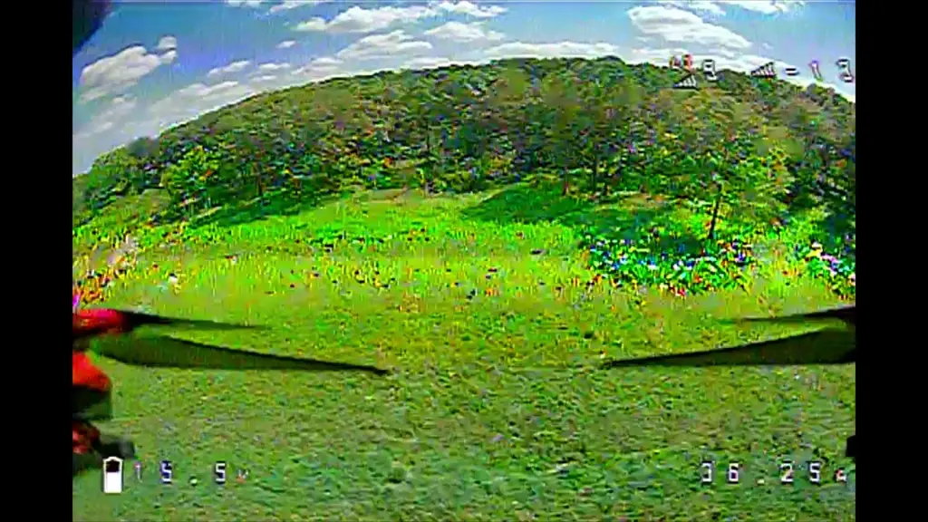 Устранение шума видео FPV